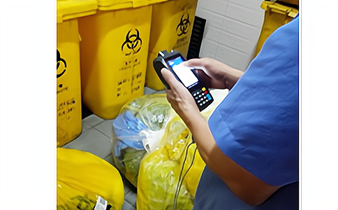 RFID超高频抗金属PCB标签UT8957应用于医疗固废回收管理
